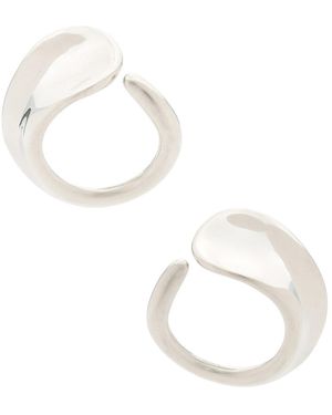 AGMES Marta Earrings - White