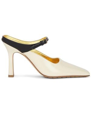 Bottega Veneta Mule Pump - White