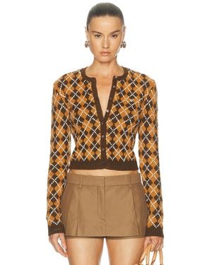 Acne Studios Kephaniet Shrunken Cardigan - Natural