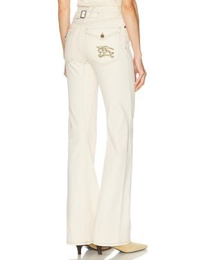 Burberry Donella Bootcut - White