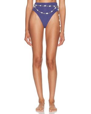 La Porte Shannon Bikini Bottom - Blue