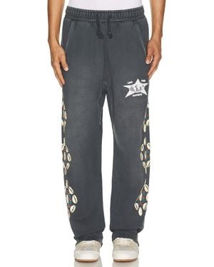 Barriers Worldwide Cowrie Shell Sweatpant - Gray