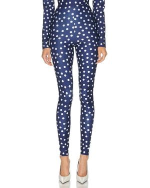Jean Paul Gaultier Jersey Legging - Blue