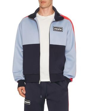 Pleasures X Oasis Forever Track Jacket - Blue