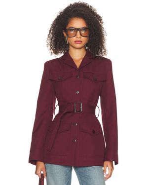 Helsa The Leisure Suit Jacket - Purple
