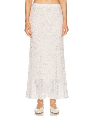 Gabriela Hearst Sabine Skirt - White