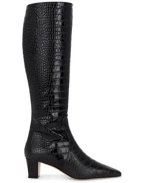 Manolo Blahnik Penelope 50 Boot - Black