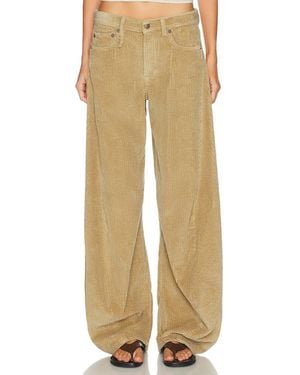 R13 Janine Wide Leg Pant - Natural