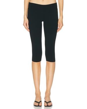 TOTEME Capri Knit Legging - Black