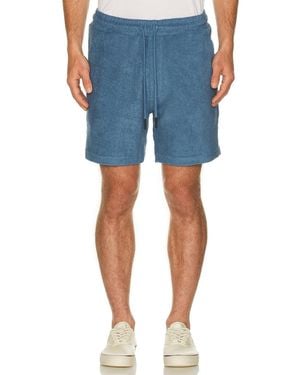 Oas Coronet Terry Shorts - Blue