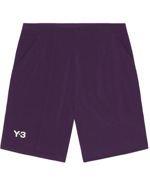 Y-3 Tennis Capsule Ergo Pro Shorts - Purple