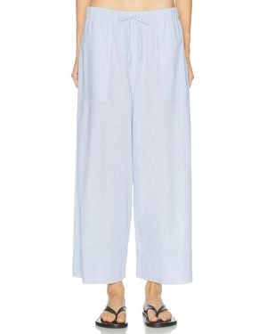 TOTEME Wide Summer Pant - Blue