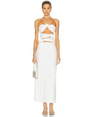 Maygel Coronel Veranera Dress - White
