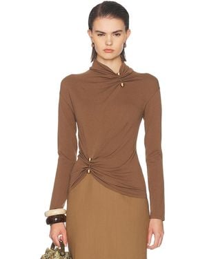 Cult Gaia Callie Top - Brown