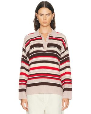 SABLYN Billie Relaxed Collared Sweater