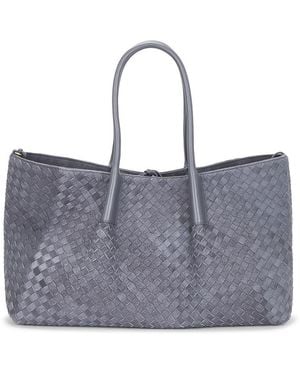 Bottega Veneta Large Pinacoteca Bag - Gray