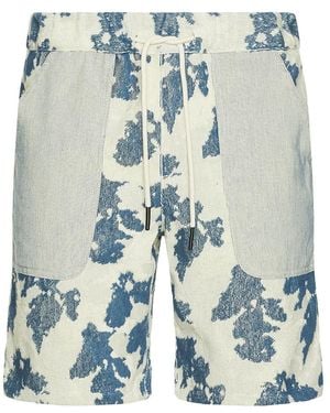 Oas Sail Contraste Nicola Terry Shorts - Blue