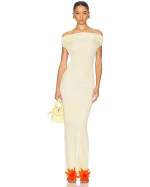 Helsa Jazzlyn Maxi Knit Dress in White | Lyst