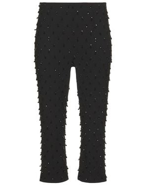 Carolina Herrera Embellished Camila Pant - Black