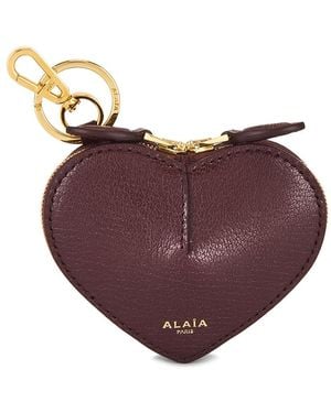 Alaïa Alaϊa Coin Purse - Purple