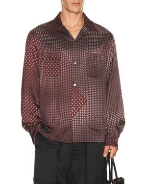 Maison Margiela Paisley Printed Shirt - Red
