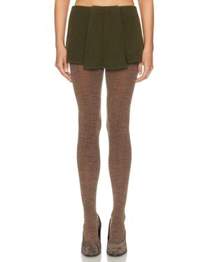 Helsa Josefine Knit Skirt - Green