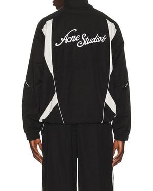 Acne Studios Ofit Peachy Technical Blend Jacket - Black