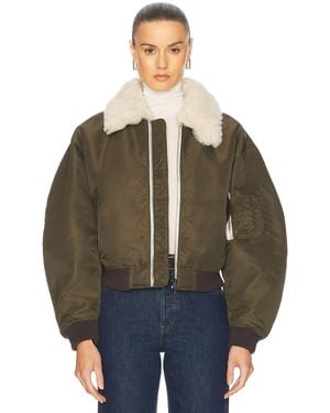 RE/DONE Shrunken Bomber - Multicolor