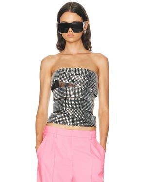 Area Disco Ball Top - Red