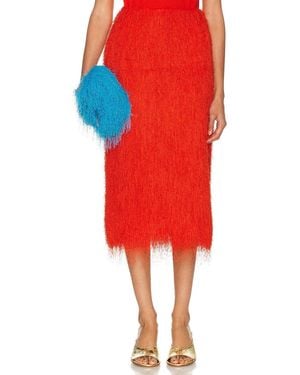 Dries Van Noten Sokna Skirt - Red