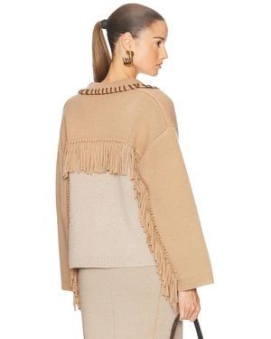 Jonathan Simkhai Chesney Oversized Cardigan - Natural