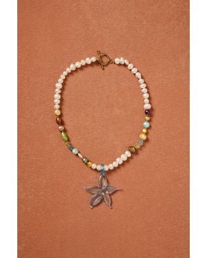 Suplais For Fwrd El Jardin De Las Delicias Necklace - Brown