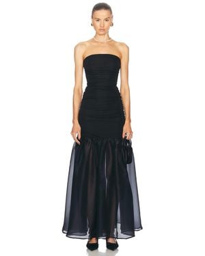 STAUD Liya Dress - Blue