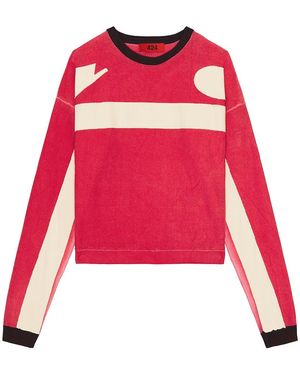 424 Soccer Knit Sweater - Red
