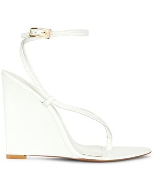 retroféte Namby Wedge Sandal - White