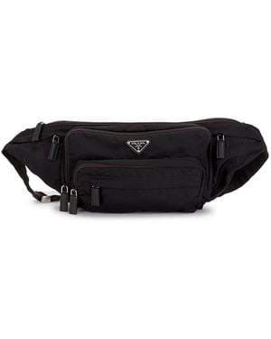 Prada Tessuto Belt Bag - Black