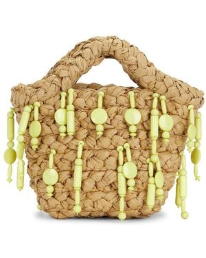 Simon Miller Beaded Shelly Bag - Metallic