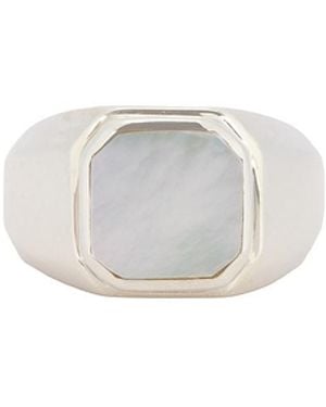 MAPLE Duppy Signet Ring - White