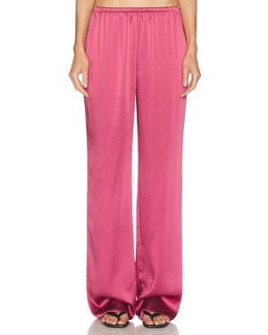 SER.O.YA Lillian Satin Pant - Pink