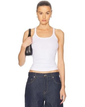 GRLFRND Slim Racer Tank - White