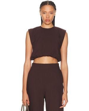 TOVE Andie Top - Brown