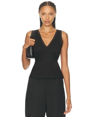 Cou Cou Intimates For Fwrd The Iris Tank Top - Black