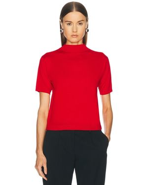 Jil Sander Short Sleeve T-Shirt - Red