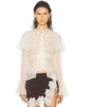 Siedres Stella Blouse - Natural