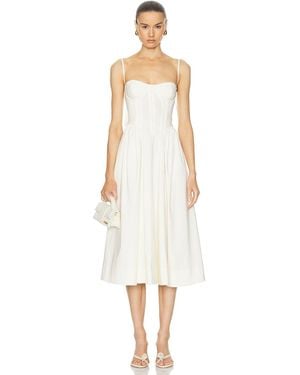 LPA Sarita Midi Dress - White