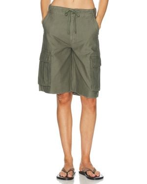 Mother The Free Fall Short Fray - Green