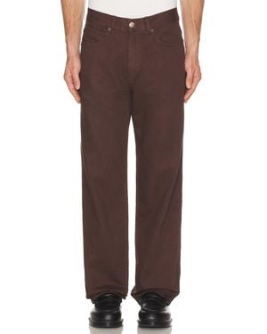 Palmes Coarse Pants - Brown