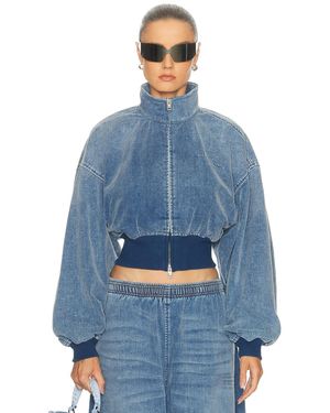 Alexander Wang Funnel Neck Jacket - Blue