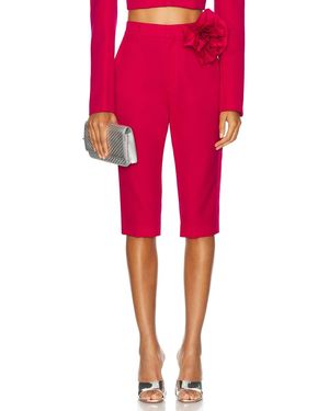 Area Flower Corsage Tailored Short