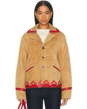 Bode Trefoil Jacket - Natural